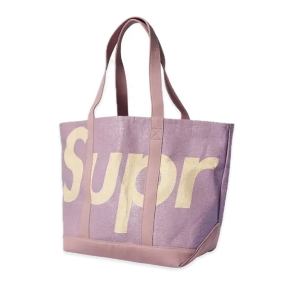 Supreme Raffia Tote